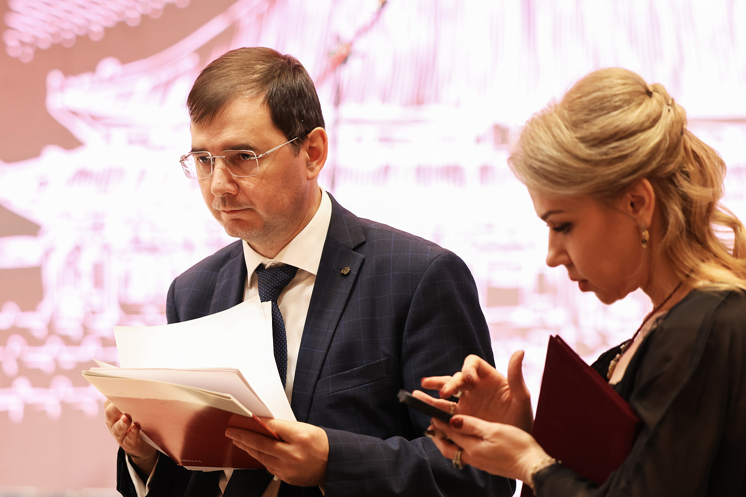 перед концертом